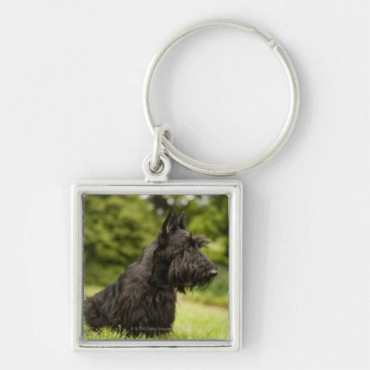 Scottish Terrier Sleutelhanger (Voorkant)