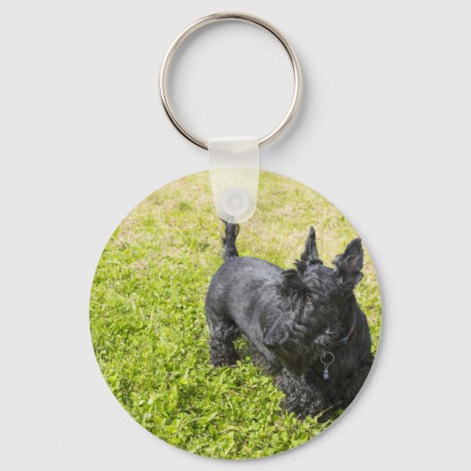 Scottish Terrier Sleutelhanger (Voorkant)