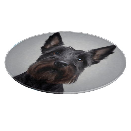 Scottish Terrier Snijplank (Hoek)