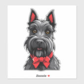 Scottish Terrier Sticker (Vel)