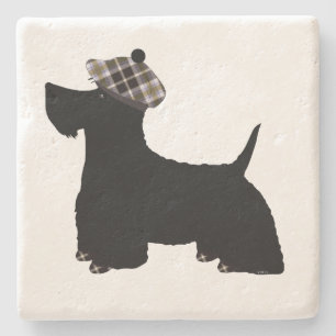 Scottish Terrier Stone Onderzetter