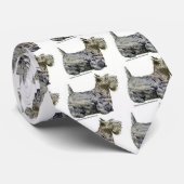 Scottish Terrier Stropdas (Opgerold)