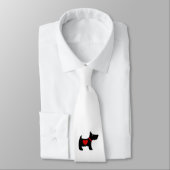 Scottish Terrier Stropdas (Gebonden)