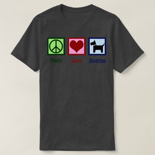 Scottish Terrier T-shirt (Design voorkant)