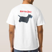 Scottish Terrier T-shirt (Achterkant)