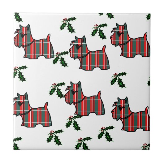 SCOTTISH TERRIER TEGELTJE (Voorkant)