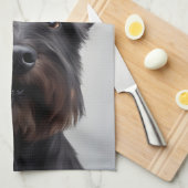 Scottish Terrier Theedoek (Quarter Fold)