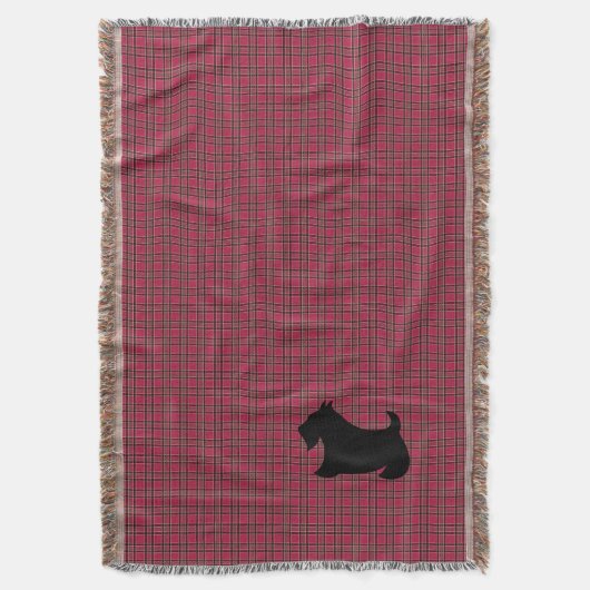 Scottish Terrier Throw Blanket Deken (Voorkant Verticaal)