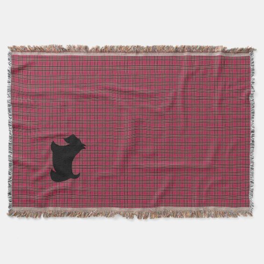Scottish Terrier Throw Blanket Deken (Voorkant)