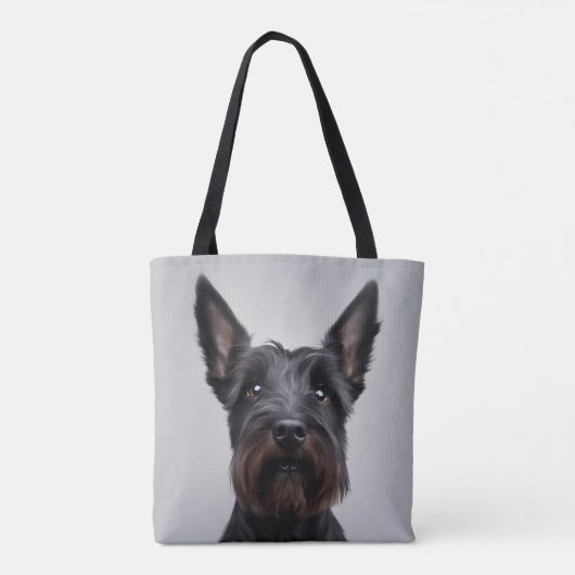 Scottish Terrier Tote Bag (Achterkant)
