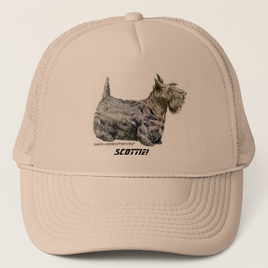 Scottish Terrier Trucker Pet (Voorkant)