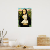 Scottish Terrier (W5) - MonaLisa Poster (Keuken)