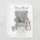 Scottish Terrier We hebben Moving Announcement ver Aankondiging (Voorkant)