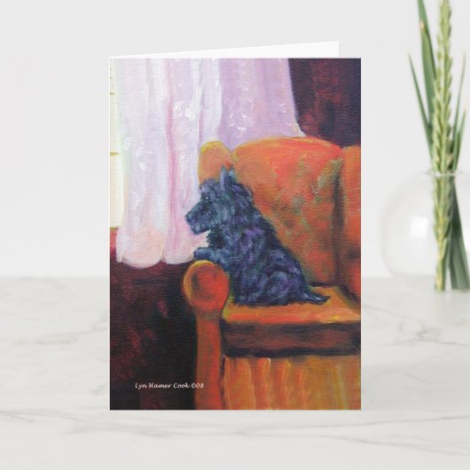 Scottish Terrier Wenskaarten Kaart (Voorkant)