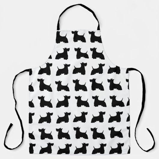 Scottish Terriers Allover Print Schort (Voorkant)