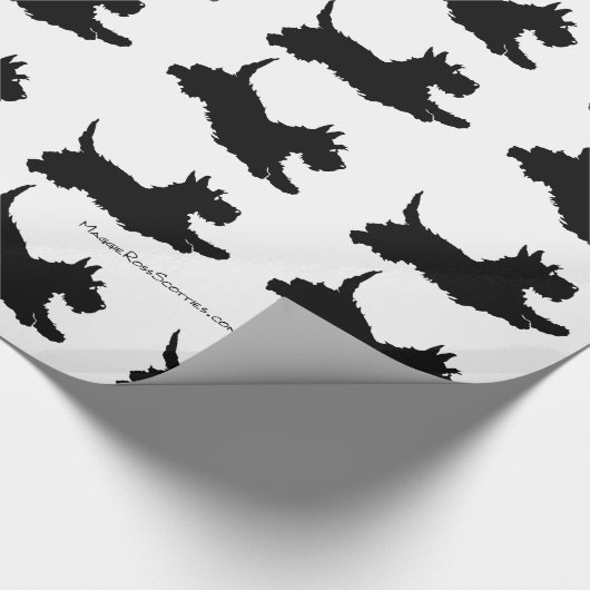 Scottish Terriers Cadeaupapier (Hoek)