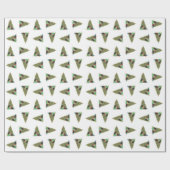 Scottish Terriers in Christmastime Cadeaupapier (Vlak)