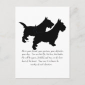 Scottish Terriers Keepomwille - MALE Dogs Briefkaart (Voorkant)