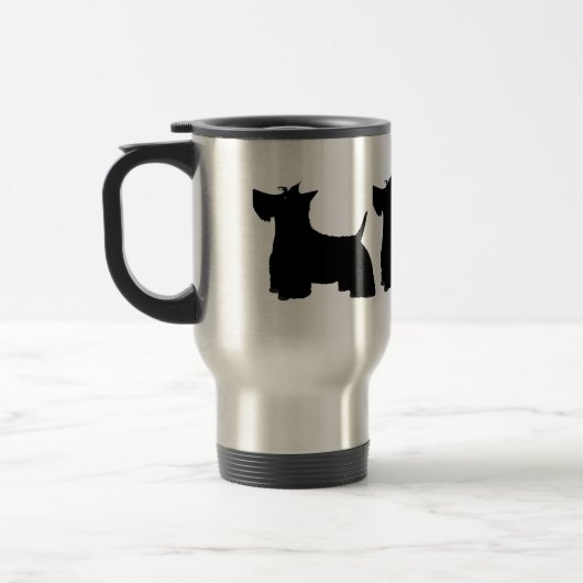 Scottish Terriers Travel Mug Reisbeker (Links)