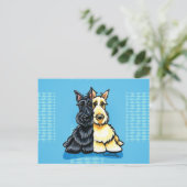 Scottish Terriers Two of a Sind Briefkaart (Staand voorkant)