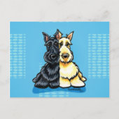 Scottish Terriers Two of a Sind Briefkaart (Voorkant)