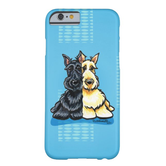 Scottish Terriers Two of a Sind Case-Mate iPhone Case (Achterkant)