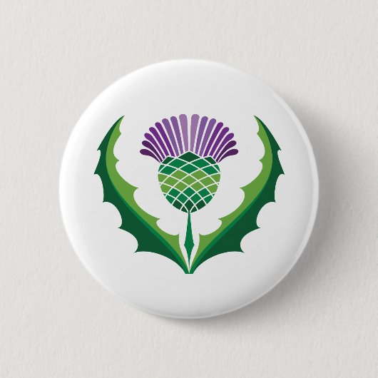 Scottish Thistle Button (Voorkant)