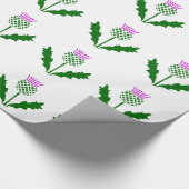 Scottish Thistle Cadeaupapier (Hoek)