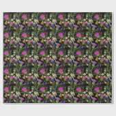 Scottish Thistle Cottcore Pattern Cadeaupapier (Vlak)