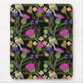 Scottish Thistle Cottcore Pattern Muismat (Voorkant)