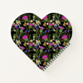 Scottish Thistle Cottcore Pattern Notitieboek (Achterkant)