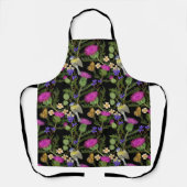 Scottish Thistle Cottcore Pattern Schort (Voorkant)