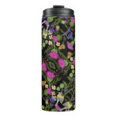 Scottish Thistle Cottcore Pattern Thermosbeker (Voorkant)