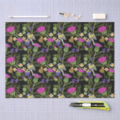 Scottish Thistle Cottcore Pattern Tissuepapier (Craft)