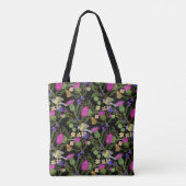 Scottish Thistle Cottcore Pattern Tote Bag (Achterkant)