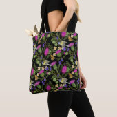 Scottish Thistle Cottcore Pattern Tote Bag (Dichtbij)