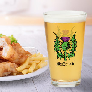 Scottish Thistle Custom Name Glas