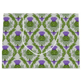 Scottish Thistle Damask Groot Cadeauzakje (Voorkant)