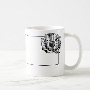 Scottish Thistle Graphic Koffiemok