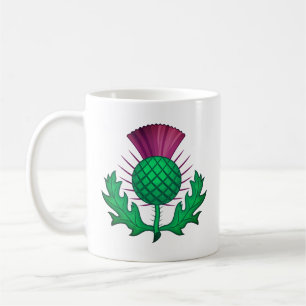 Scottish Thistle Koffiemok