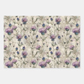 Scottish Thistle ontwerp Inpakpapier Vel (Voorkant 3)