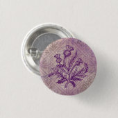Scottish Thistle Paars Celtic Knot Ronde Button 3,2 Cm (Voorkant /achterkant)