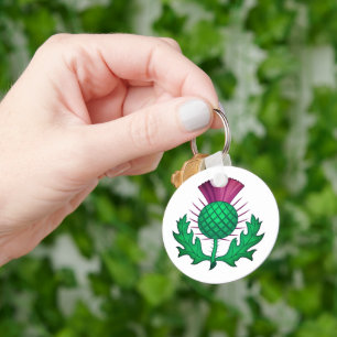 Scottish Thistle Sleutelhanger