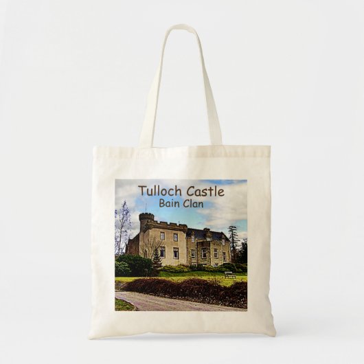 Scottish Tulloch Castle - Bain Clan Tote Bag (Voorkant)