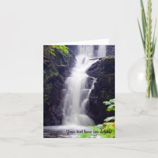 Scottish Waterfall Greeting card Kaart