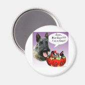 ScottishTerrier Halloween Snoep Magneet (Voorkant / Achterkant)