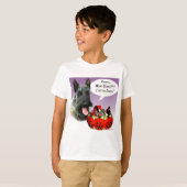 ScottishTerrier Halloween Snoep T-shirt (Voorkant volledig)