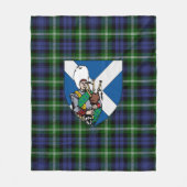 Scotts Baillie Tartan Pset Fleece Deken (Voorkant)
