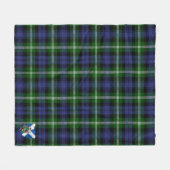 Scotts Baillie Tartan Pset Fleece Deken (Voorkant (Horizontaal))