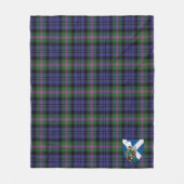 Scotts Baird Modern Tartan Pset Fleece Deken (Voorkant)